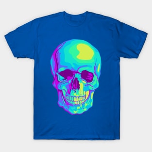 Bright Artsy Skull T-Shirt